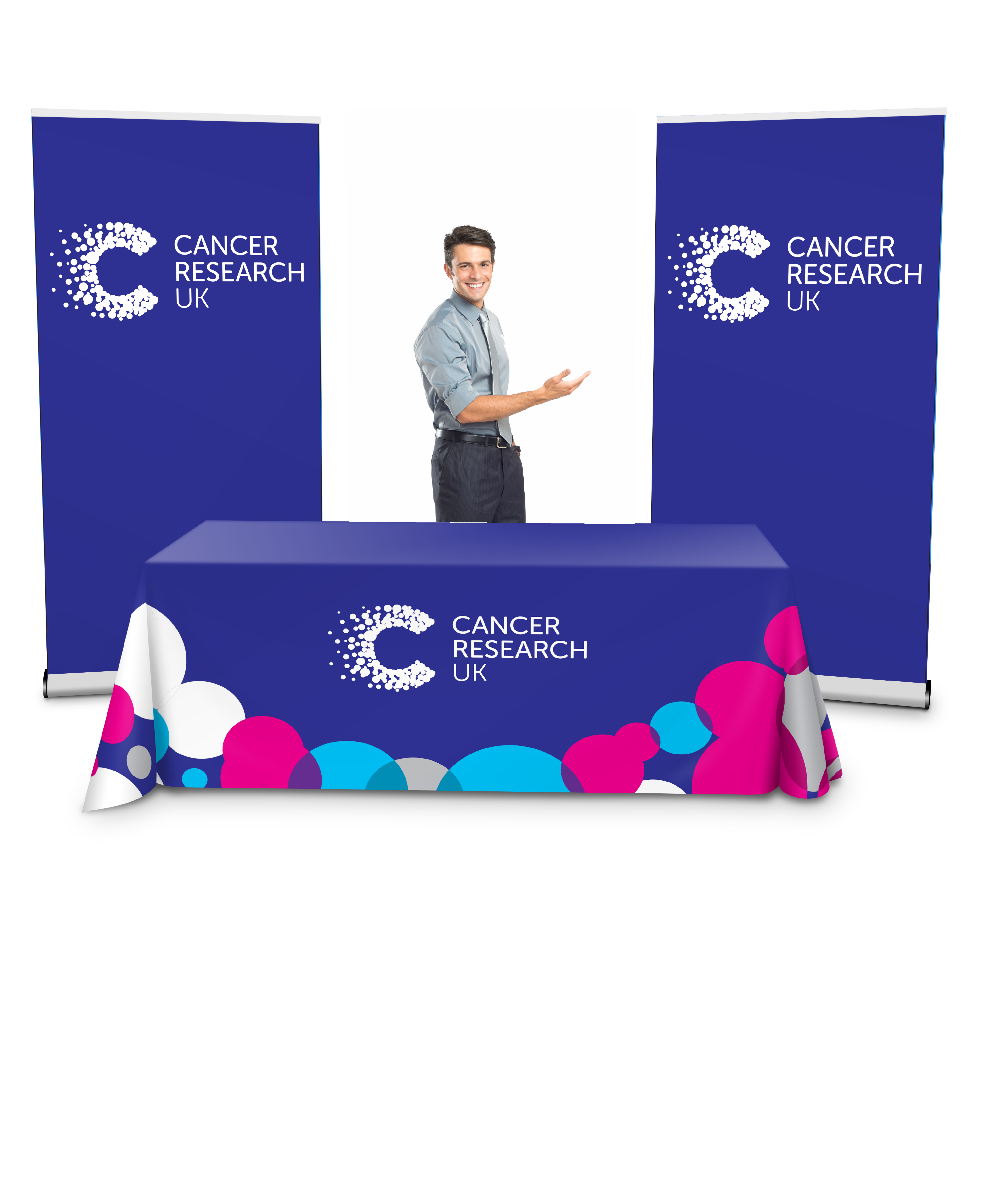 Table Cloth Roller Banner Kit