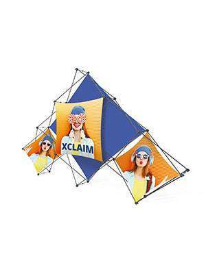 Exhibition Stand Fabric - Xclaim Pyramid 6 Quad | Xclaim