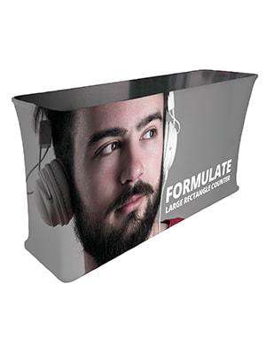 Exhibition Counter Large Rectangle | Formulate